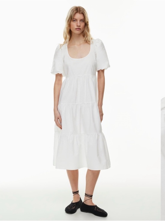 Little Moon Dresses & Skirts - Aritzia Little Moon Poplin cotton Midi